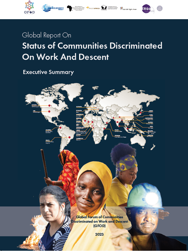 Global report on Status of Communities Discriminated on Work and Descent