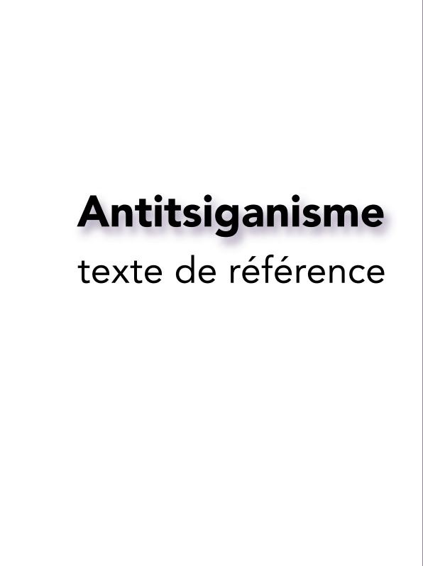 French: Antitsiganisme: Texte De Reference