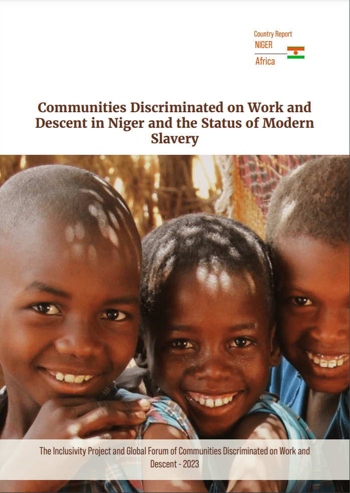 Communities Discriminated on Work and Descent in Niger and the Status of Modern Slavery