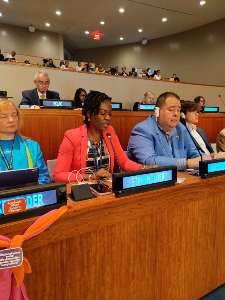 Queen Bisseng calls for ‘global commitment to end discrimination’ at HLPF